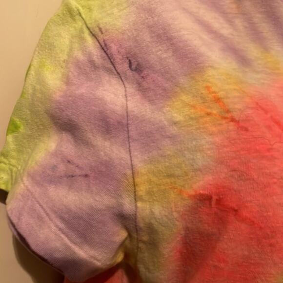 ReDone tie dye tee multicolored S - Picture 3 of 7